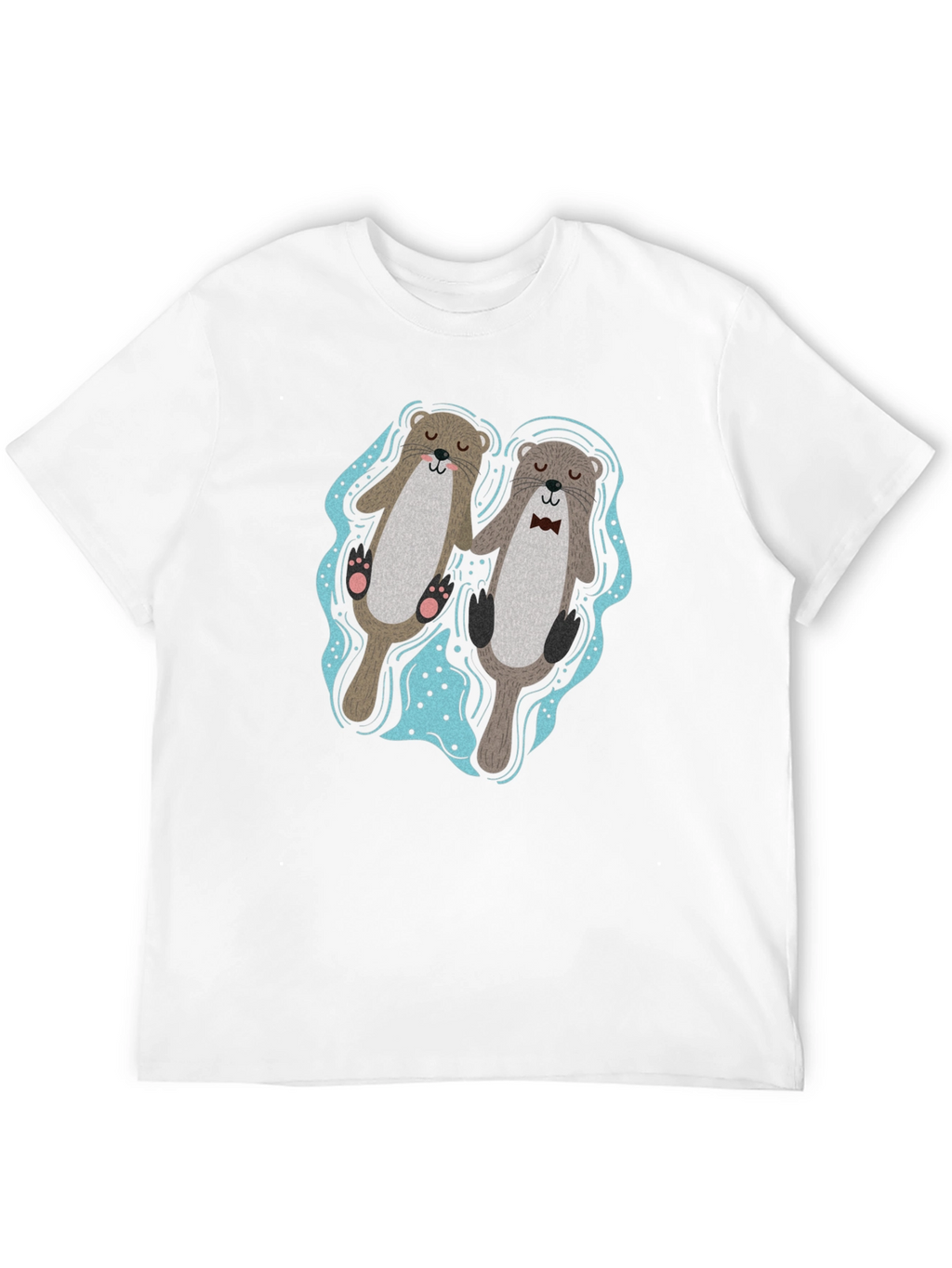 Otter Love T-Shirt - Cute Matching Pair Design