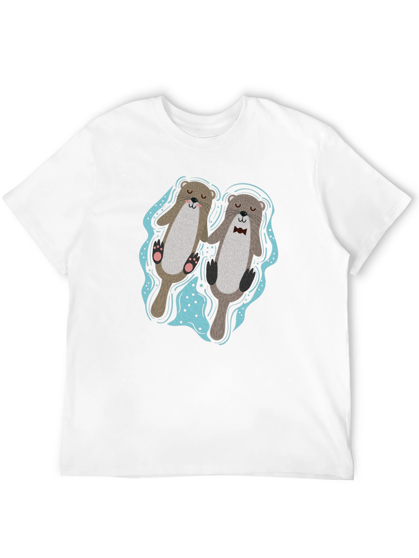 Otter Love T-Shirt - Cute Matching Pair Design
