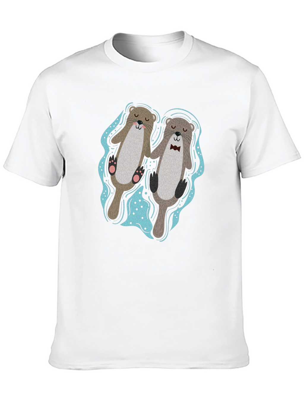 Otter Love T-Shirt - Cute Matching Pair Design