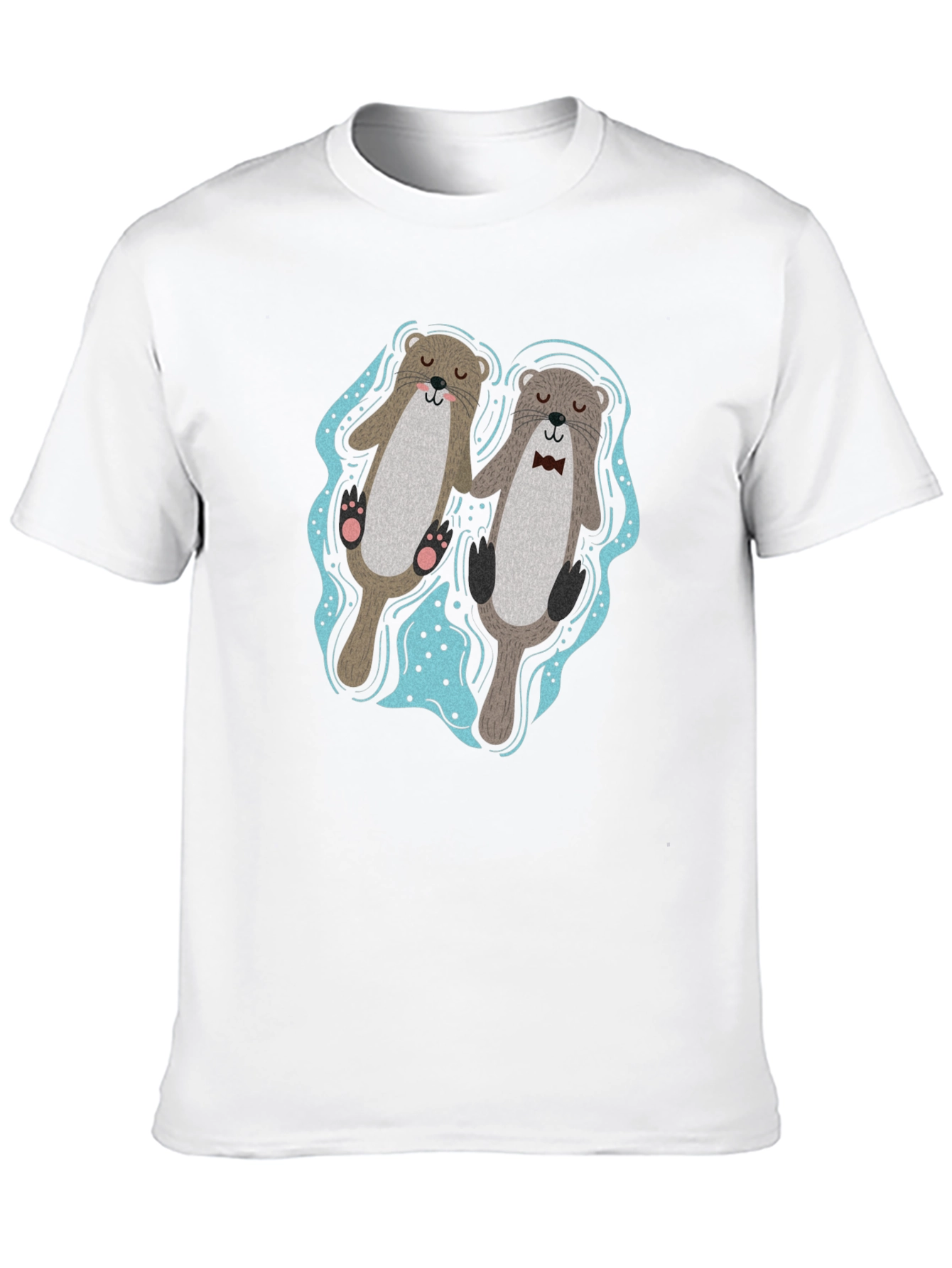 Otter Love T-Shirt - Cute Matching Pair Design