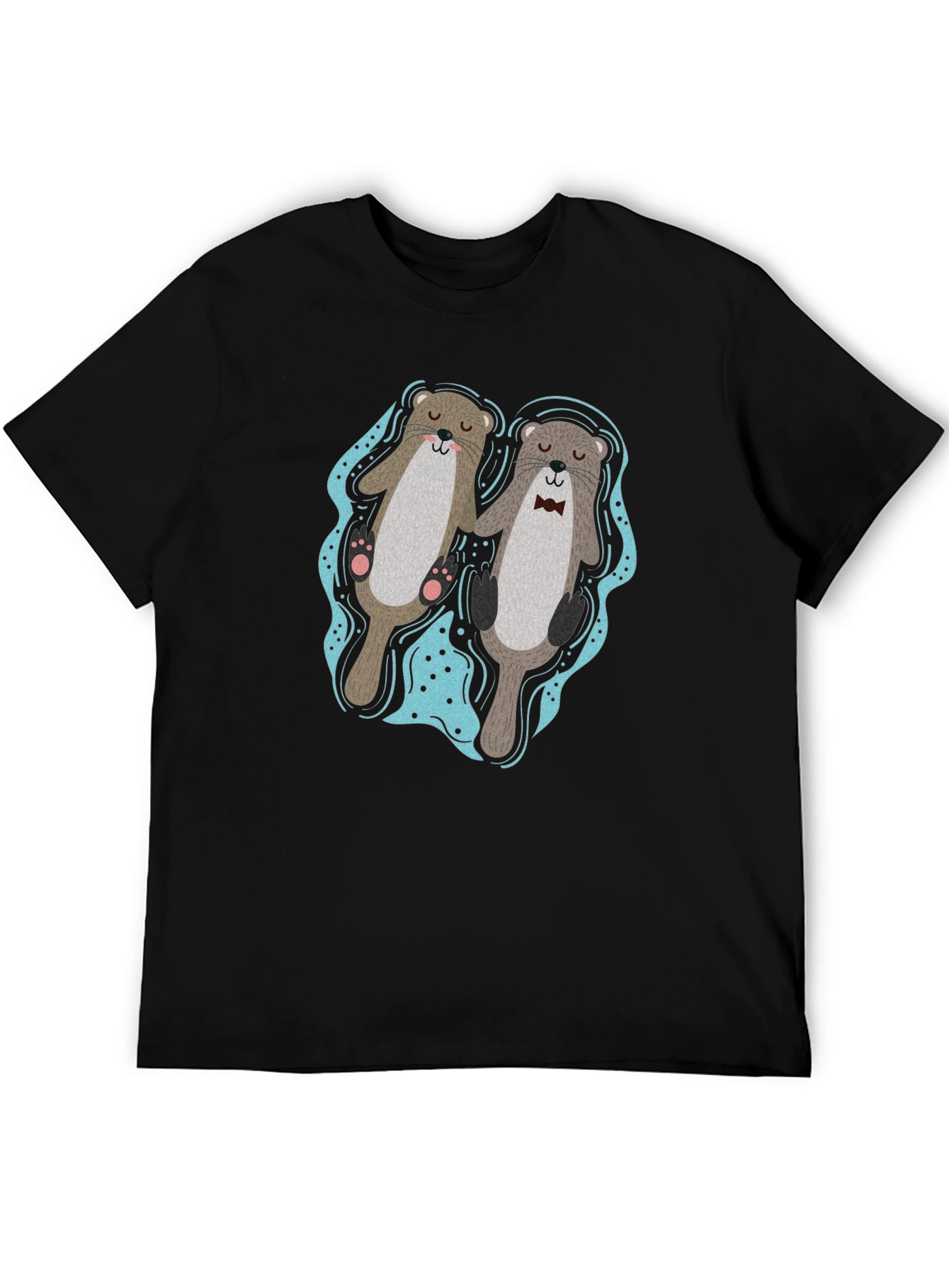 Otter Love T-Shirt - Cute Matching Pair Design