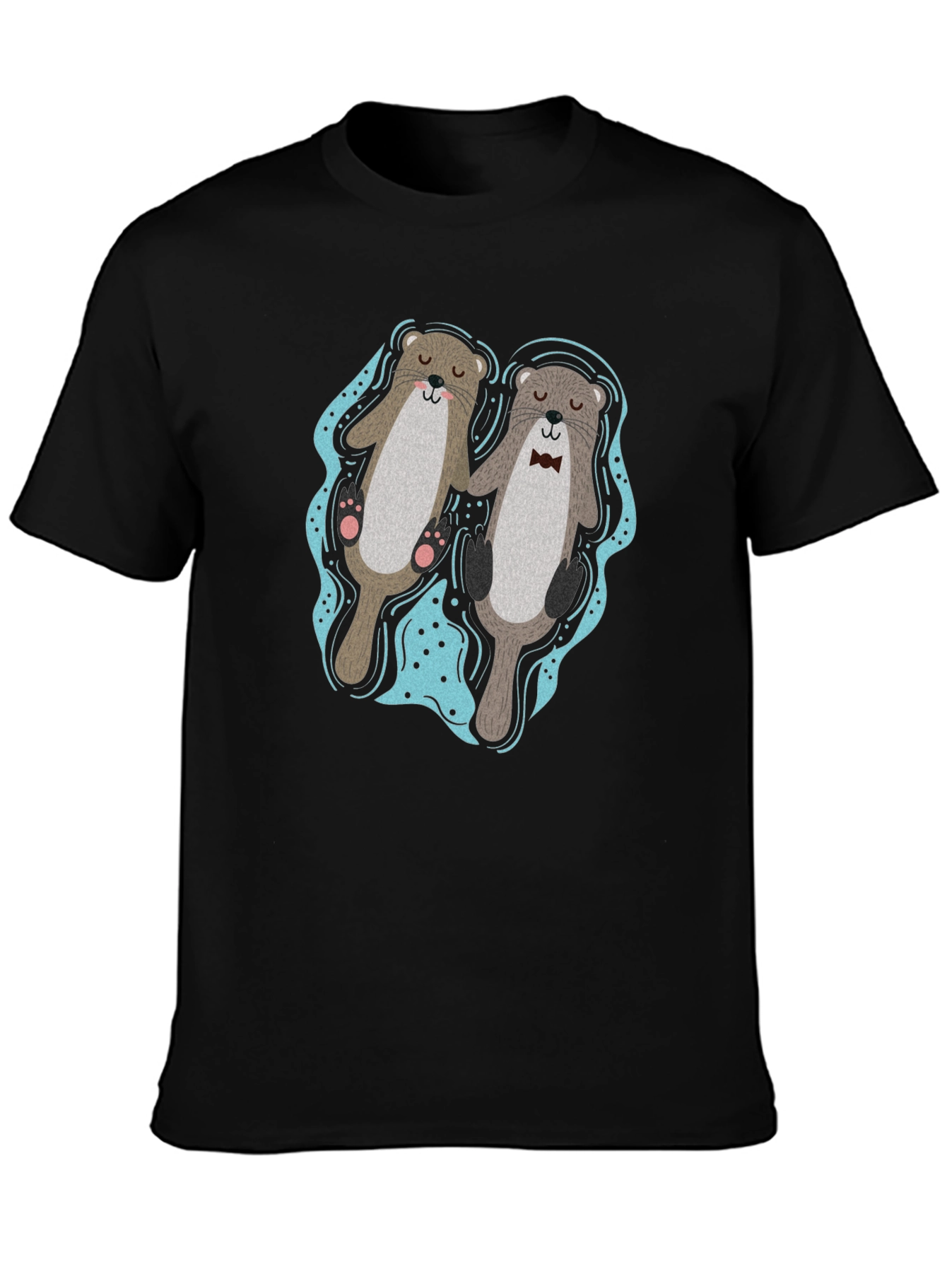 Otter Love T-Shirt - Cute Matching Pair Design