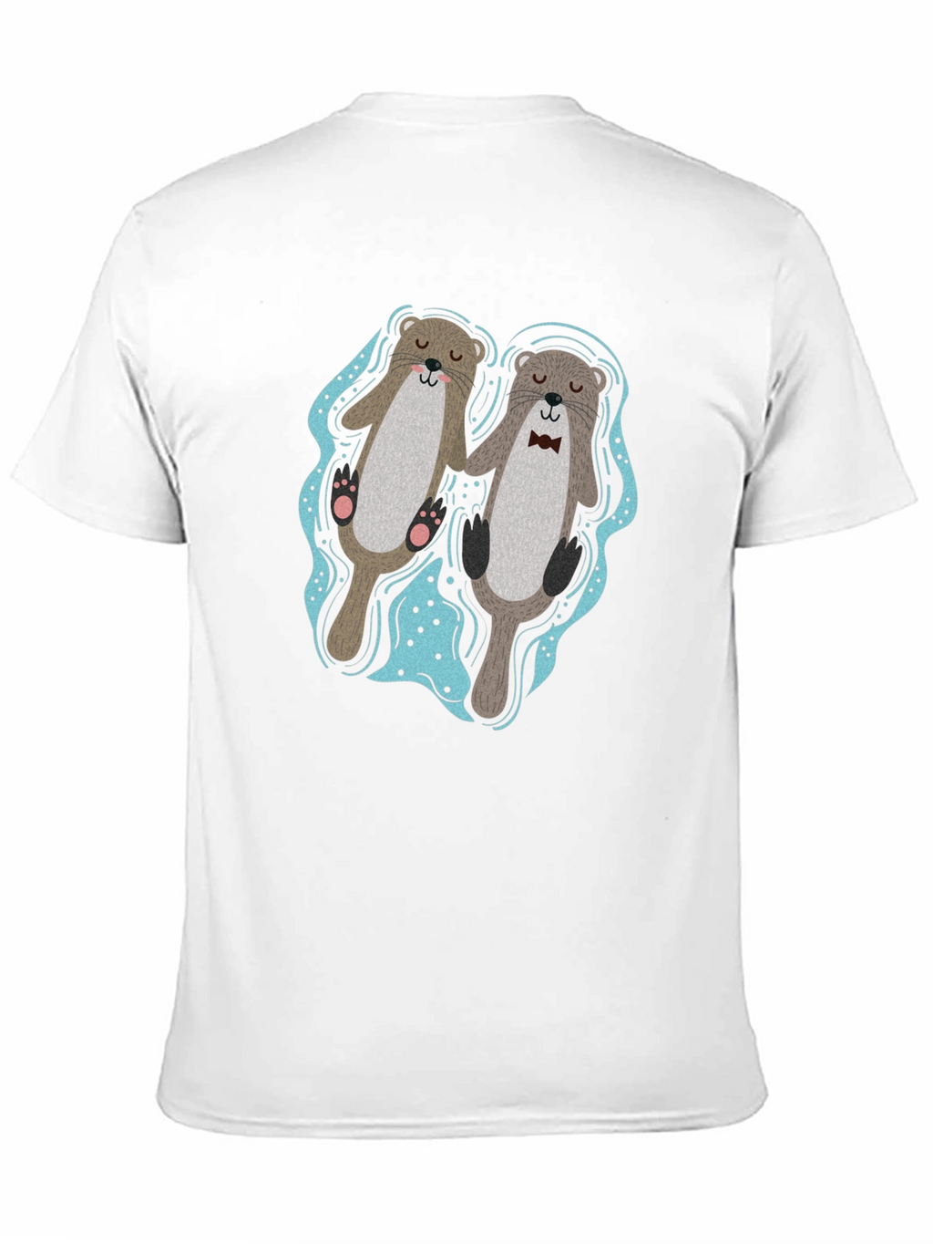 Otter Love T-Shirt - Cute Matching Pair Design