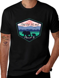 Eco-Friendly Planet B Graphic Tee - Black