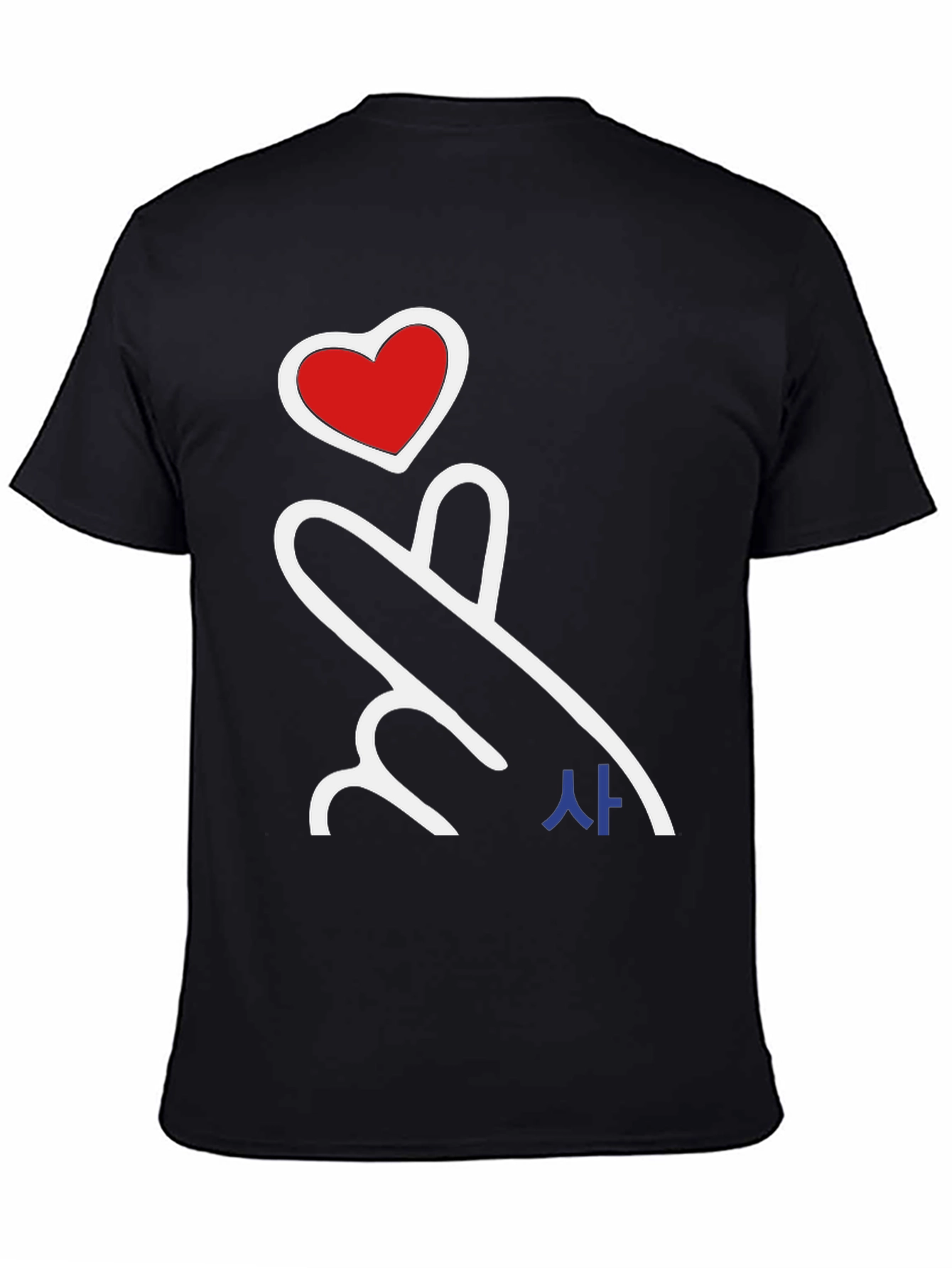 Love Sign Black T-Shirt
