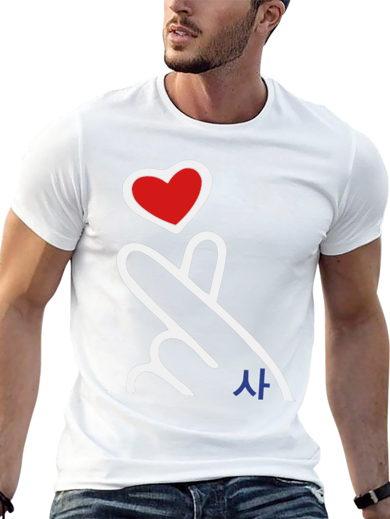 Love Sign Black T-Shirt