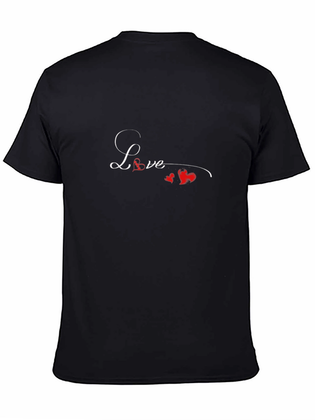 Love Graphic Black T-Shirt