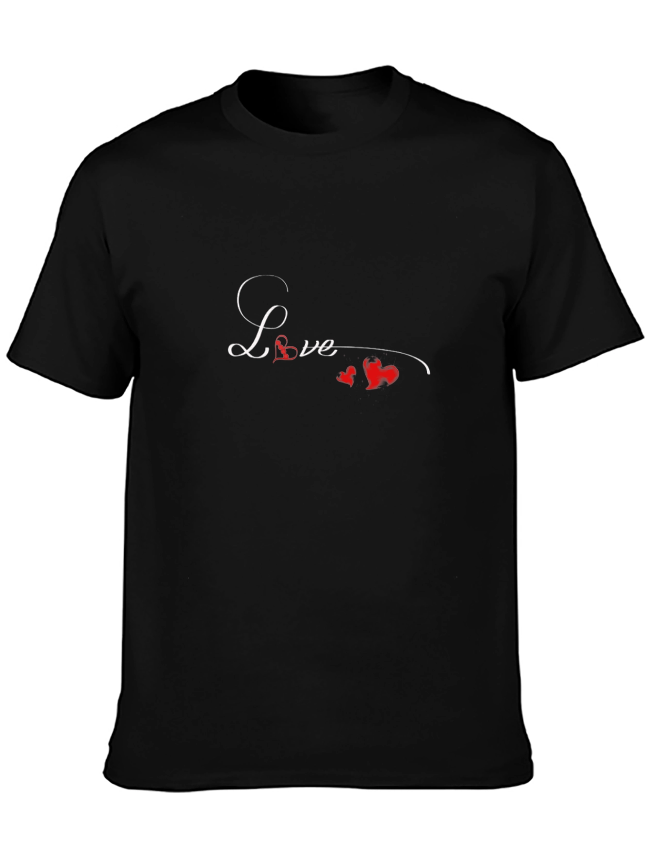 Love Graphic Black T-Shirt