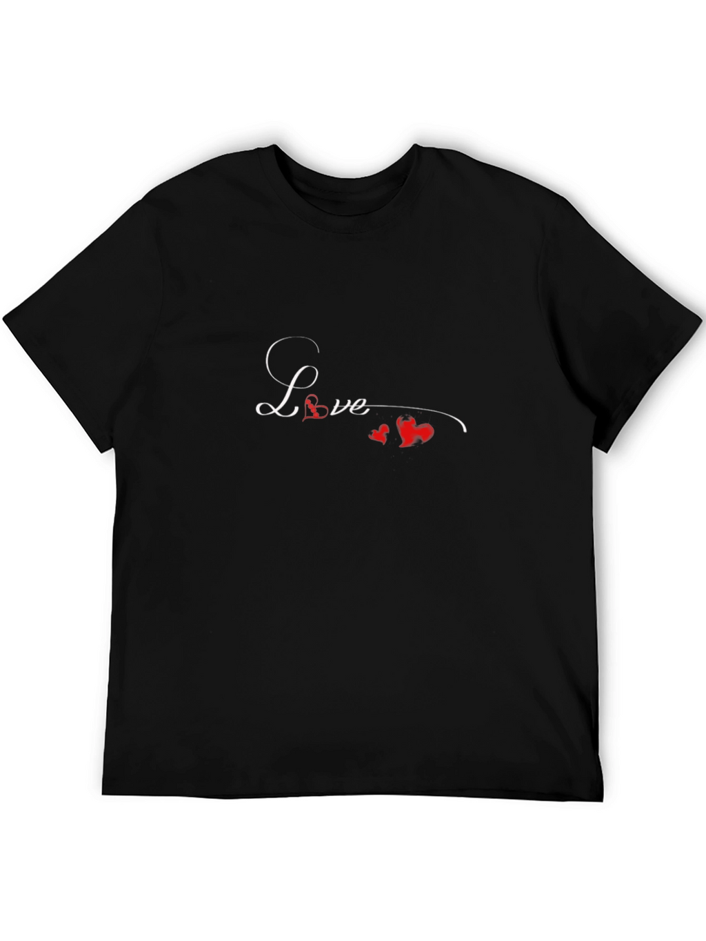 Love Graphic Black T-Shirt