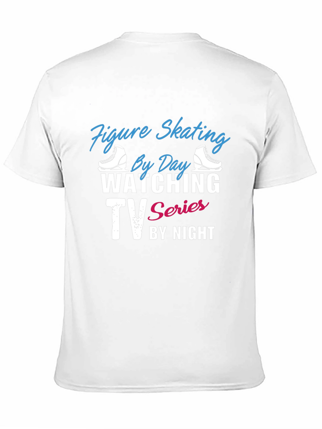 Figure Skating & TV Series Black T-Shirt