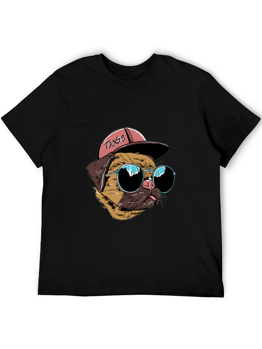 Cool Dog T-Shirt - Black