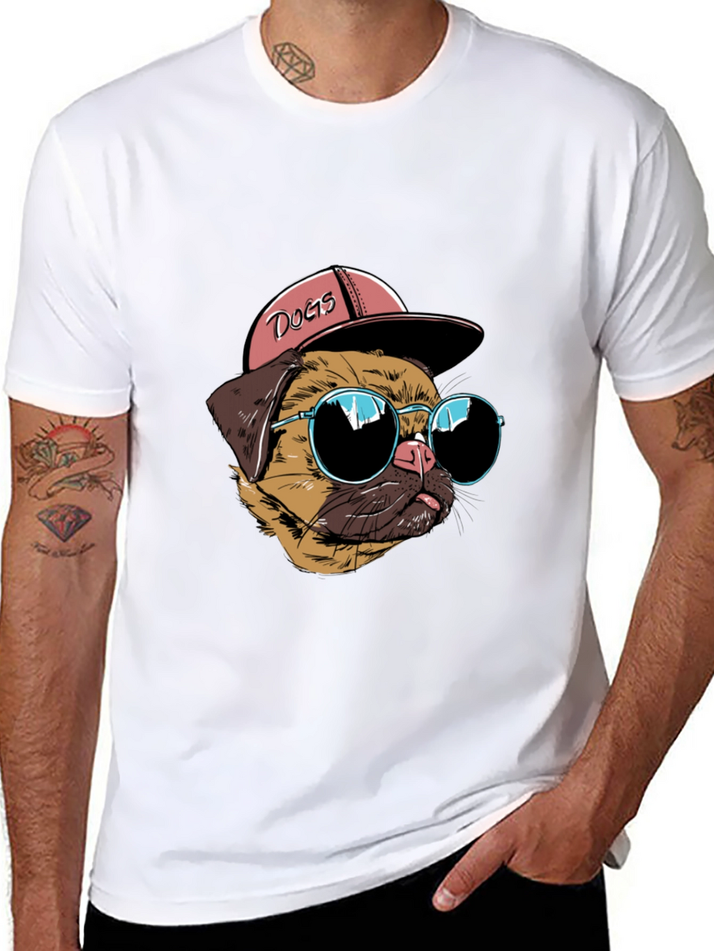Cool Dog T-Shirt - Black