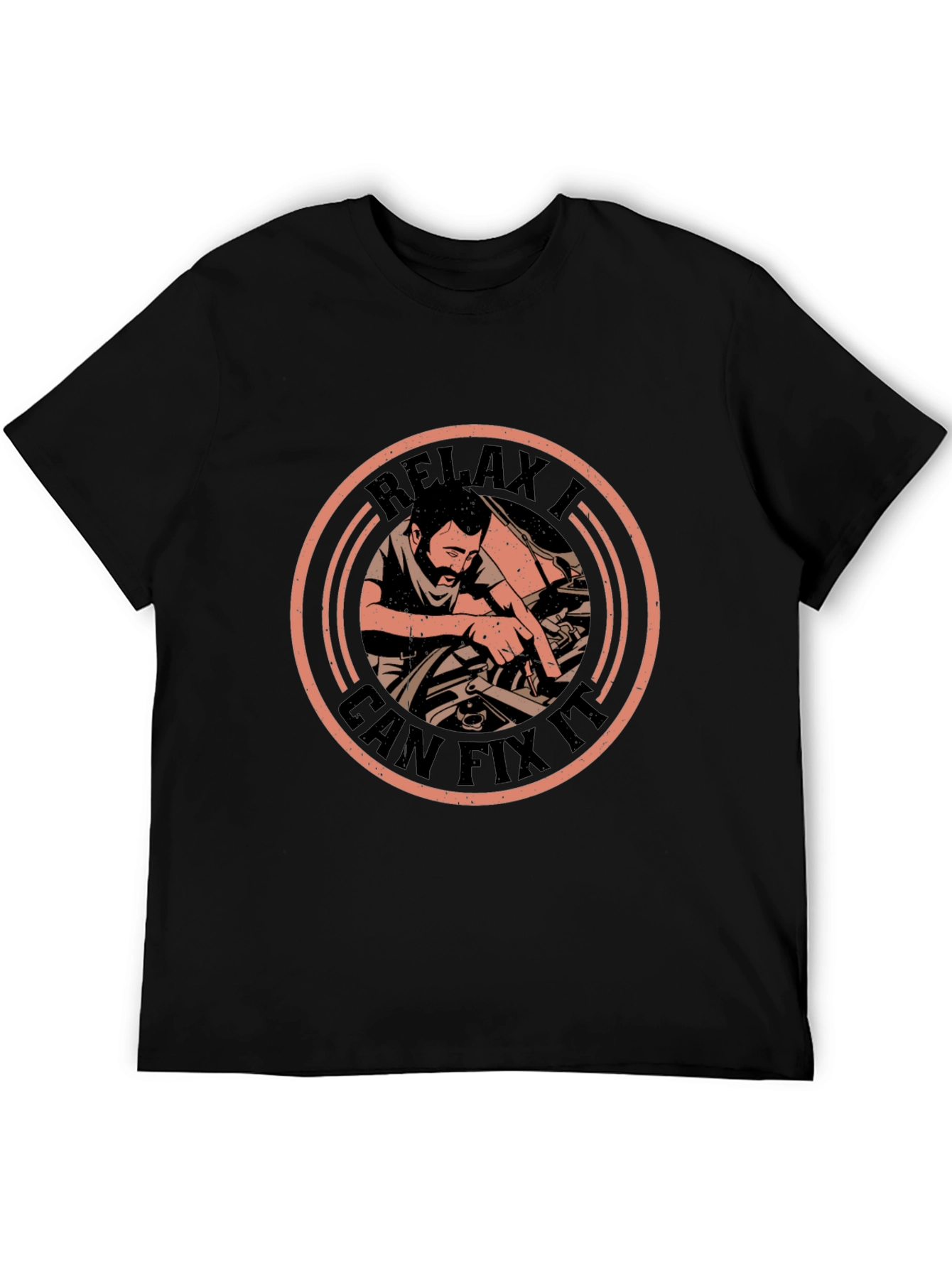 Relax I Can Fix It T-Shirt - Mechanic Graphic Tee