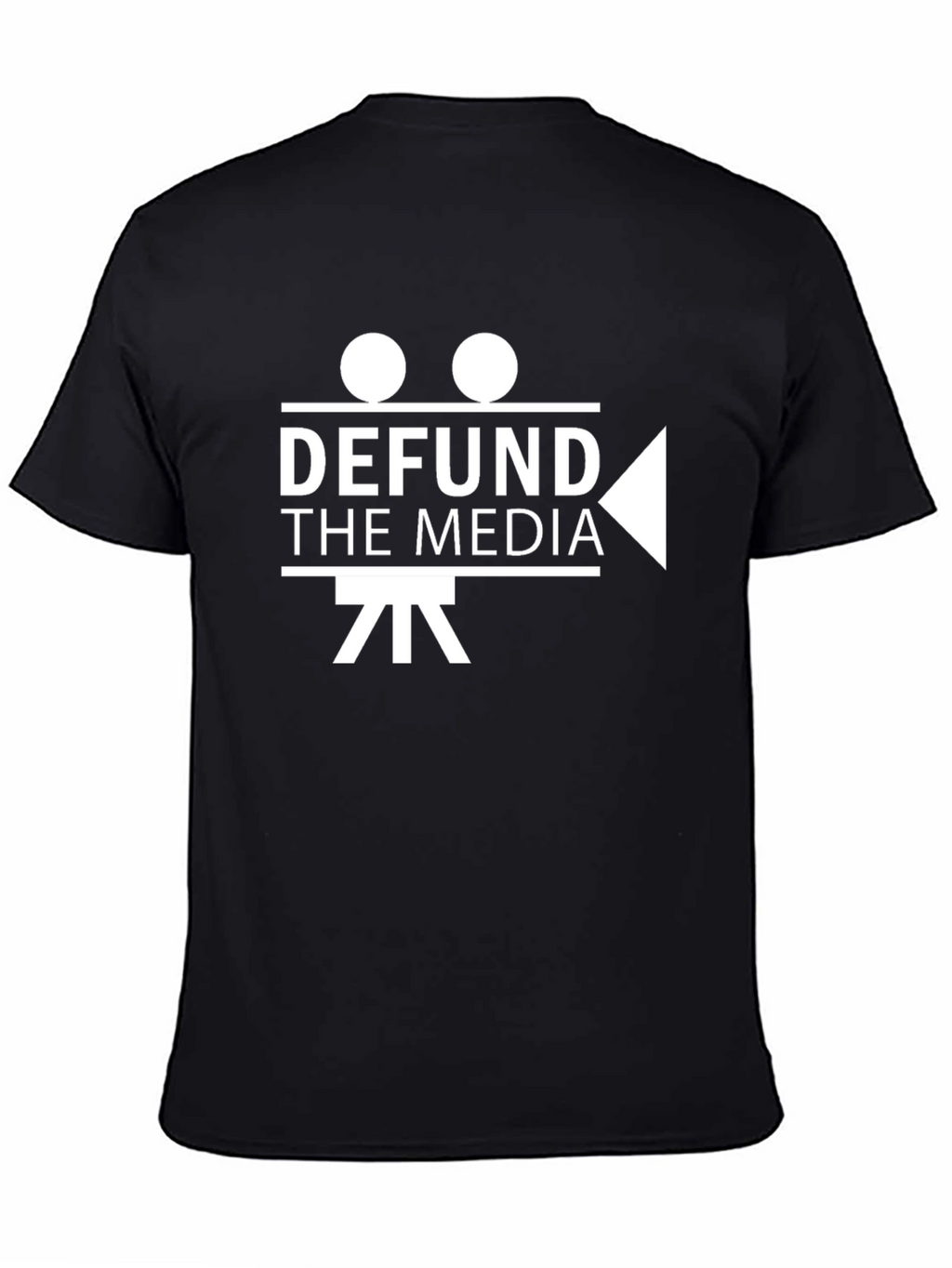 Defund The Media Graphic Tee