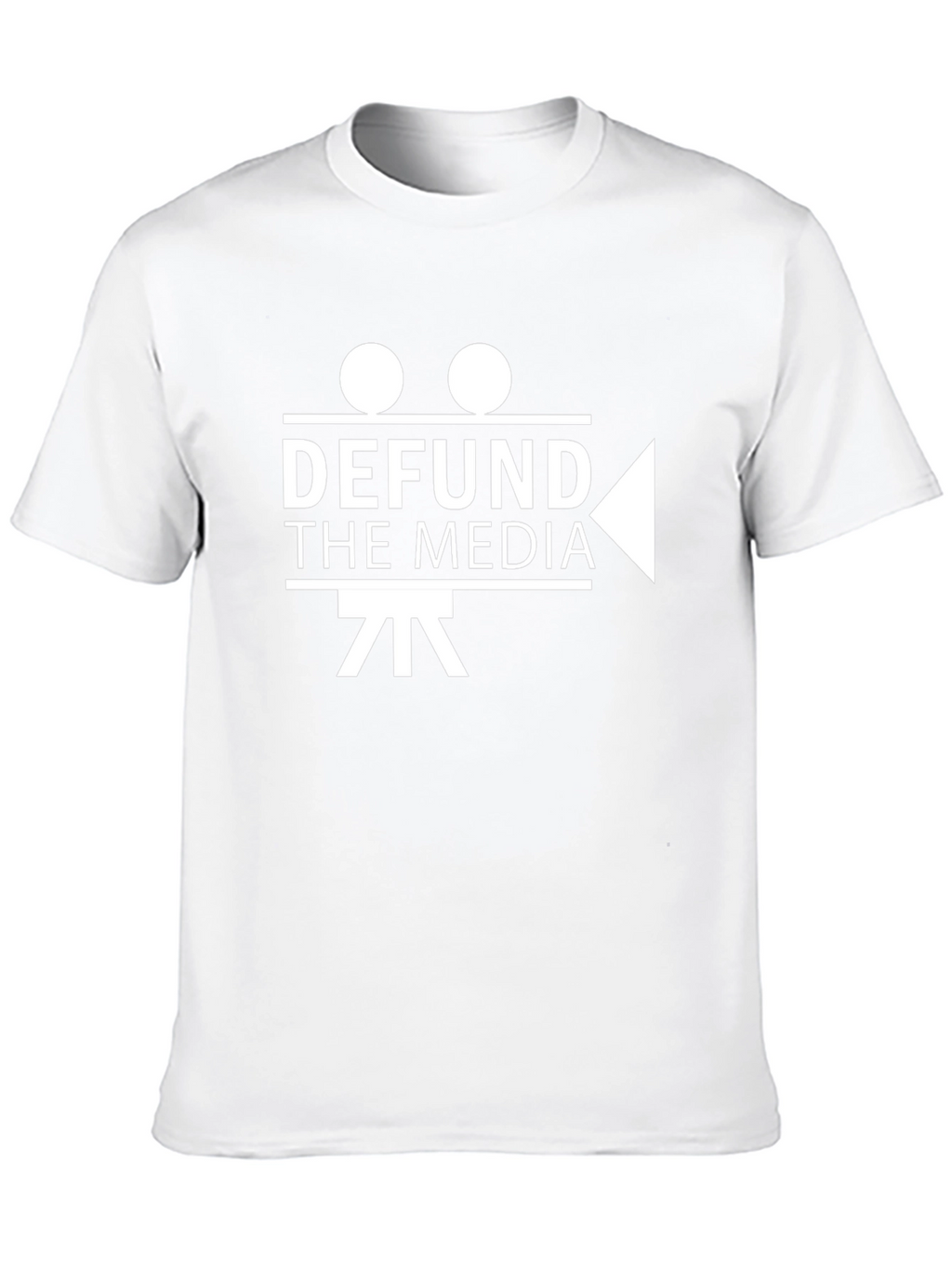 Defund The Media Graphic Tee