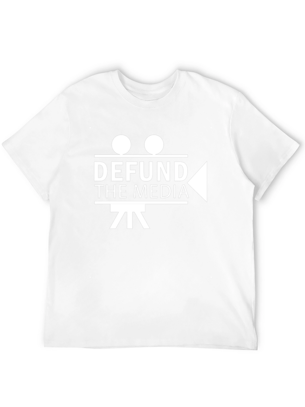 Defund The Media Graphic Tee