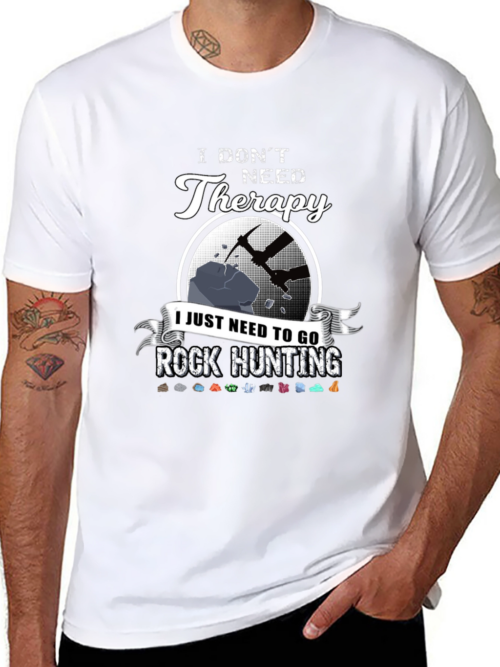 Rock Hunting Therapy T-Shirt