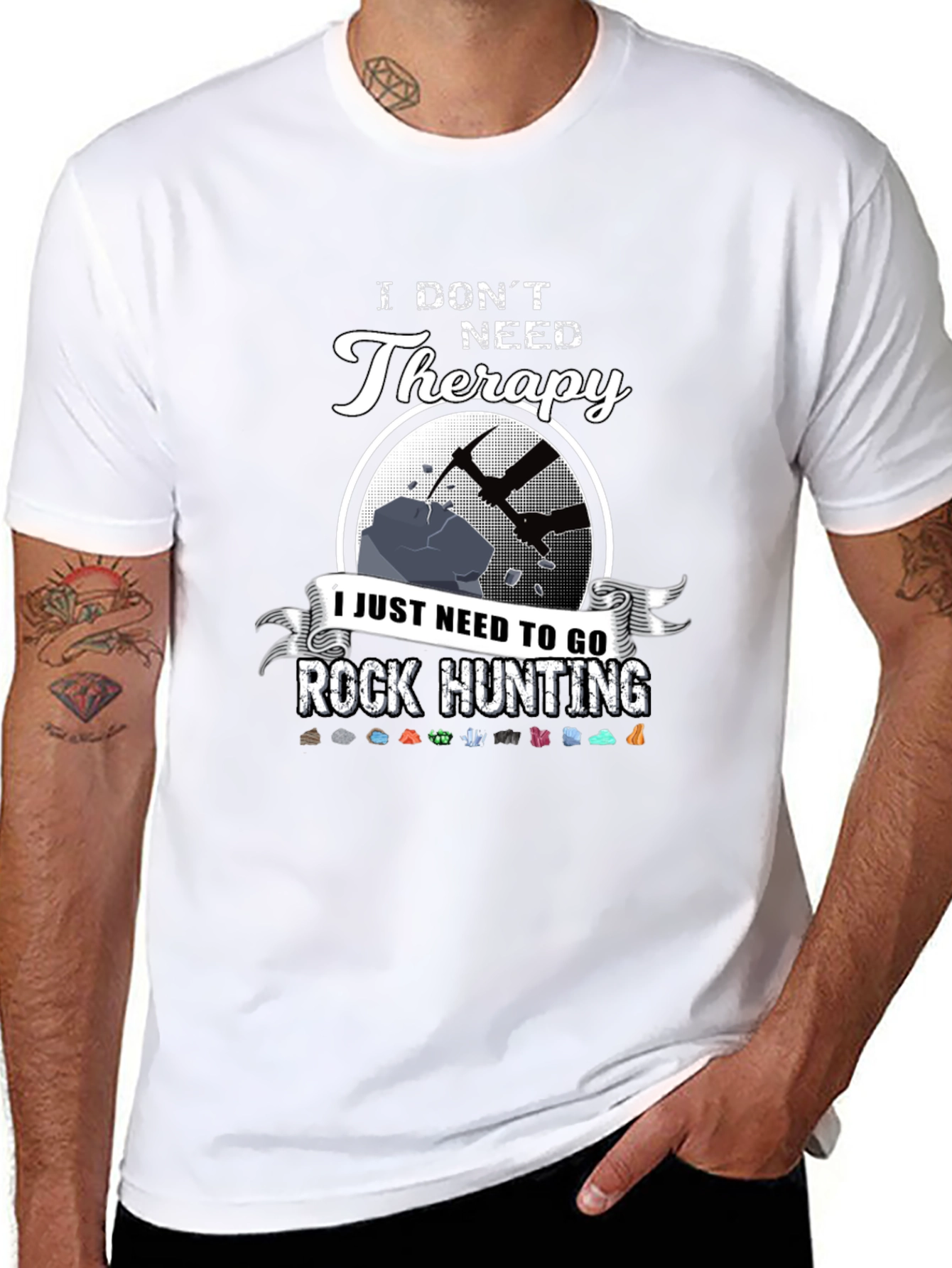 Rock Hunting Therapy T-Shirt