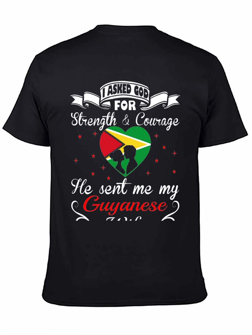 Guyanese Pride T-Shirt - I Asked God