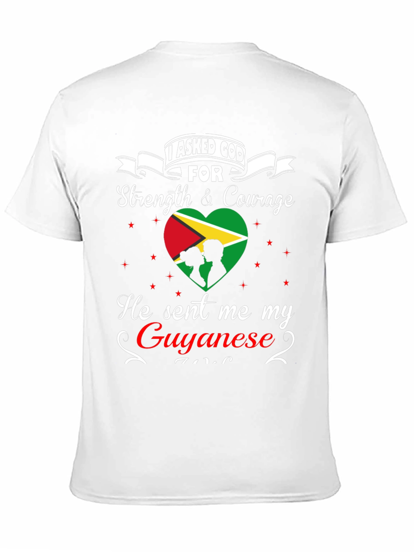 Guyanese Pride T-Shirt - I Asked God