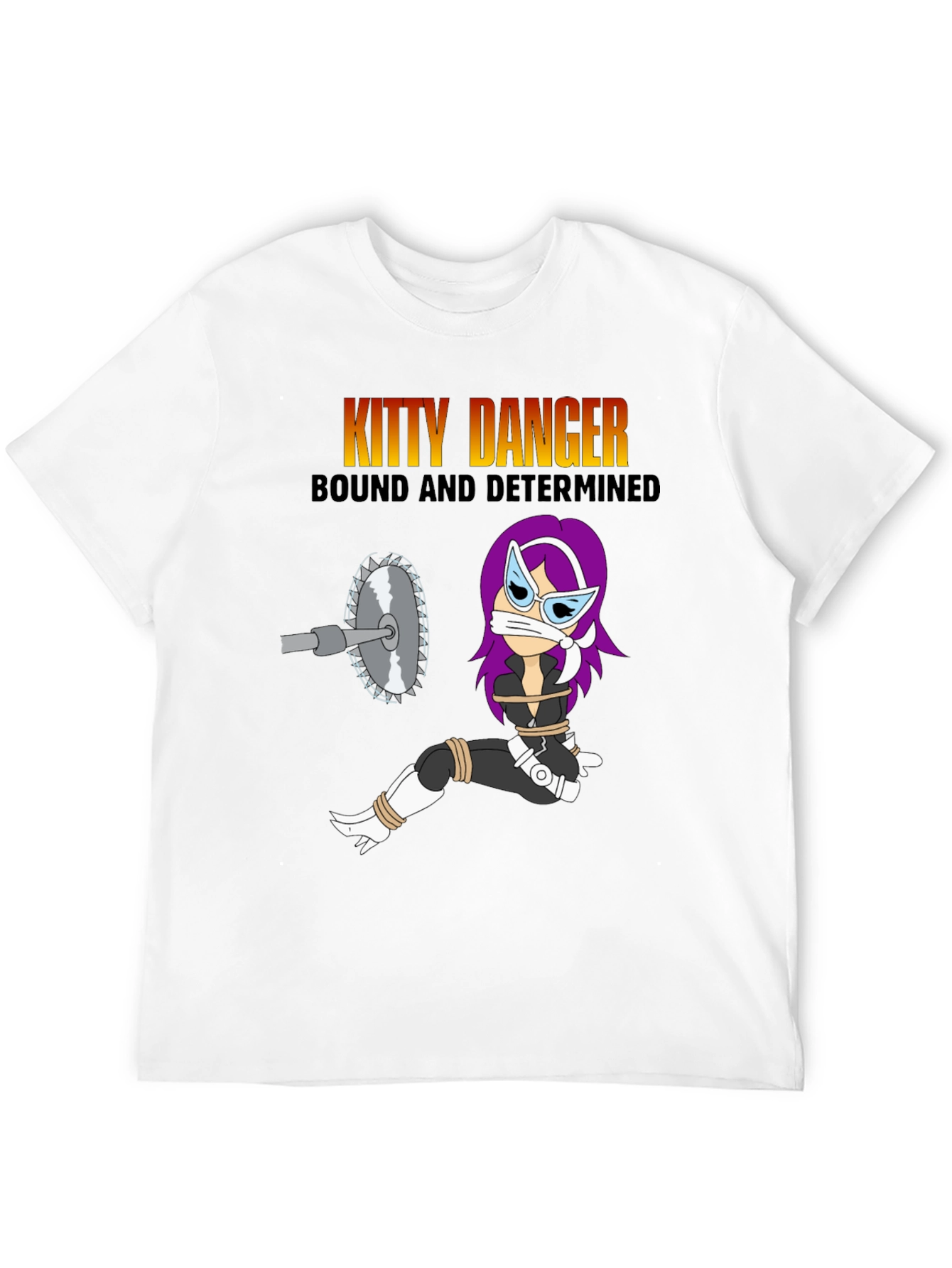 Kitty Danger Graphic T-Shirt