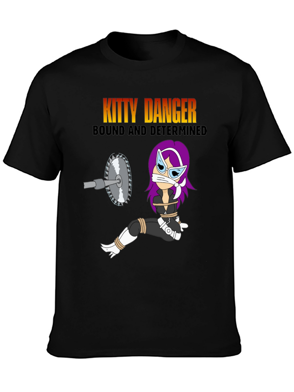 Kitty Danger Graphic T-Shirt