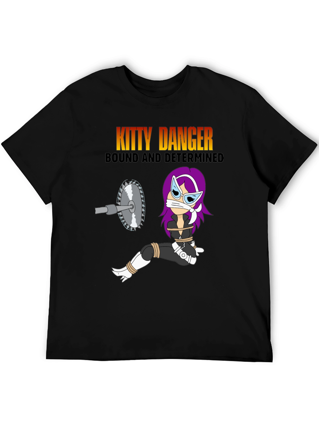 Kitty Danger Graphic T-Shirt