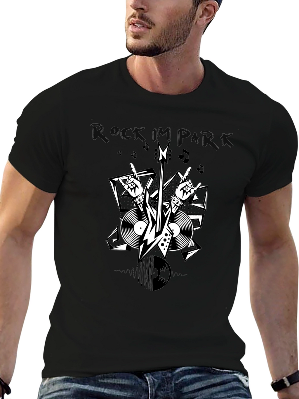 Rock Music Graphic Tee