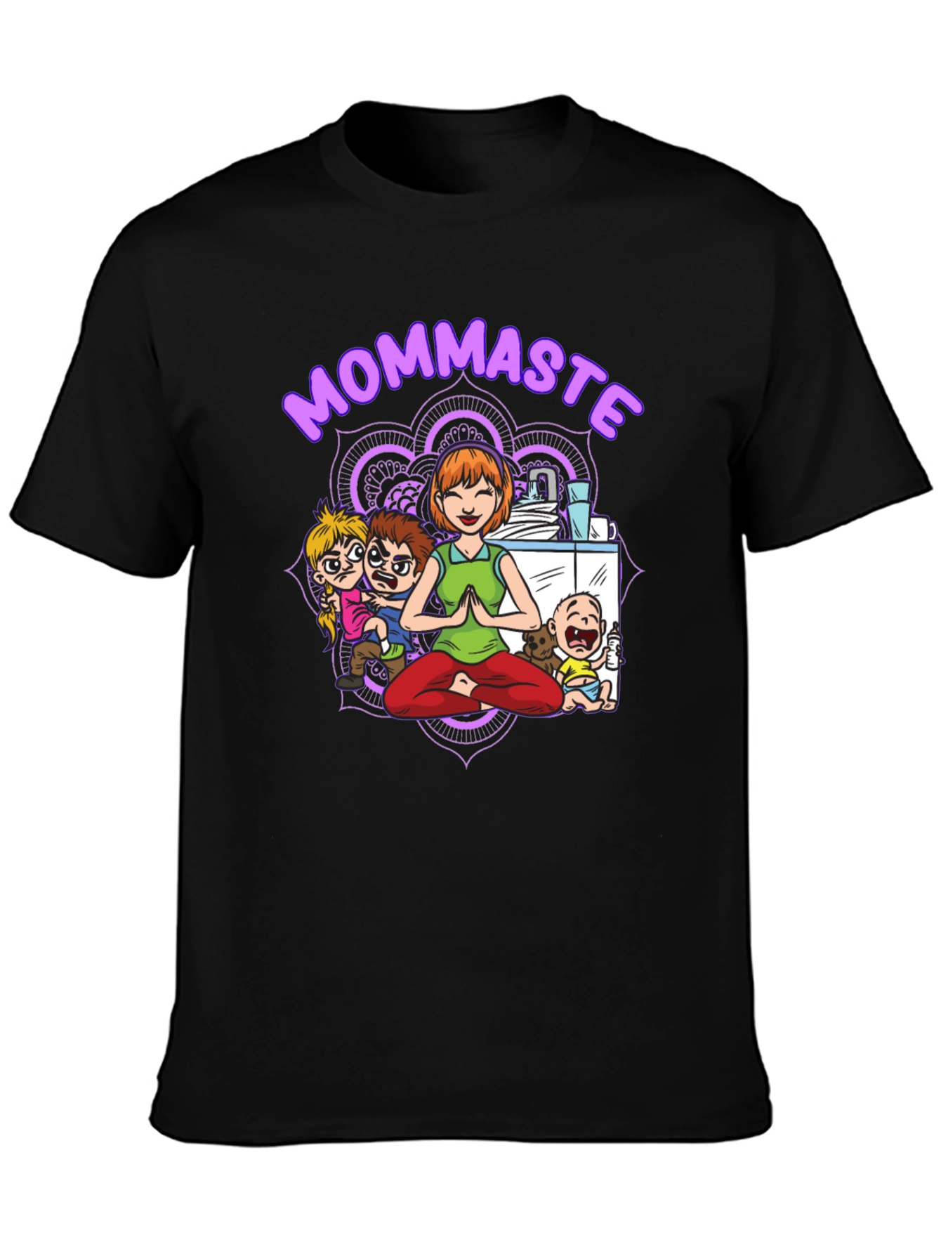 Mommaste Funny Yoga T-Shirt