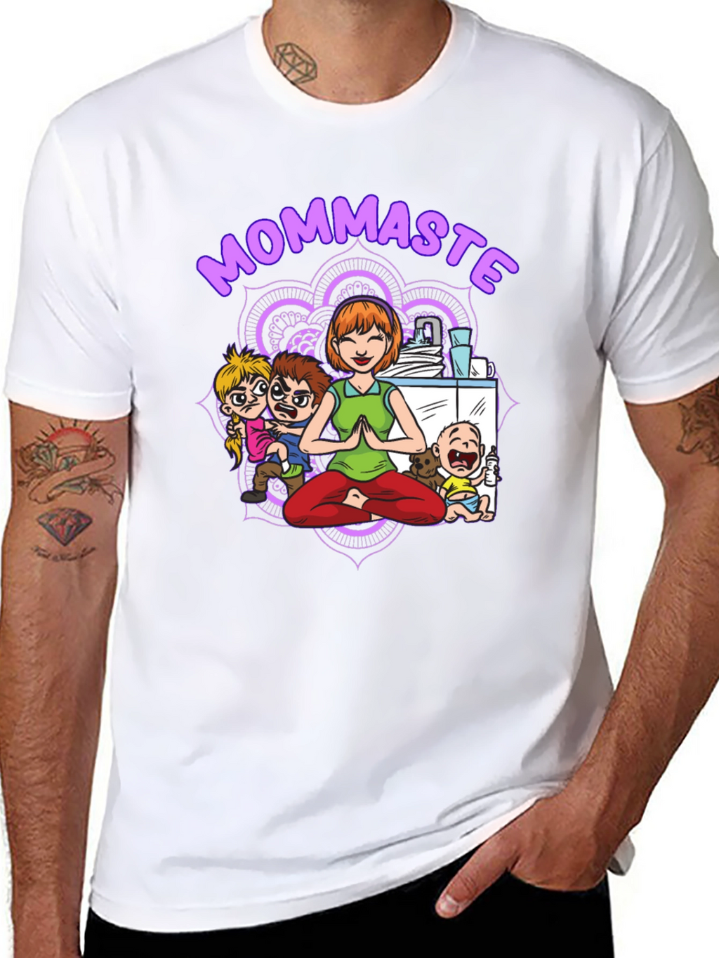 Mommaste Funny Yoga T-Shirt