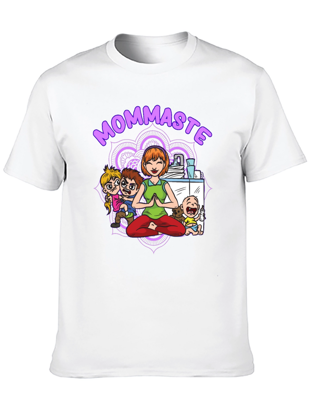 Mommaste Funny Yoga T-Shirt