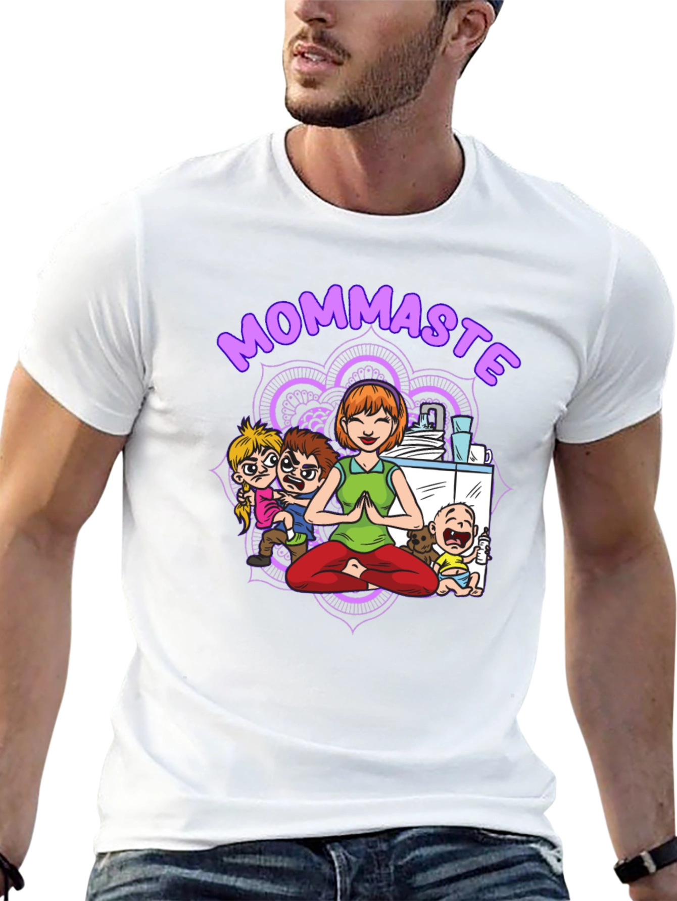 Mommaste Funny Yoga T-Shirt