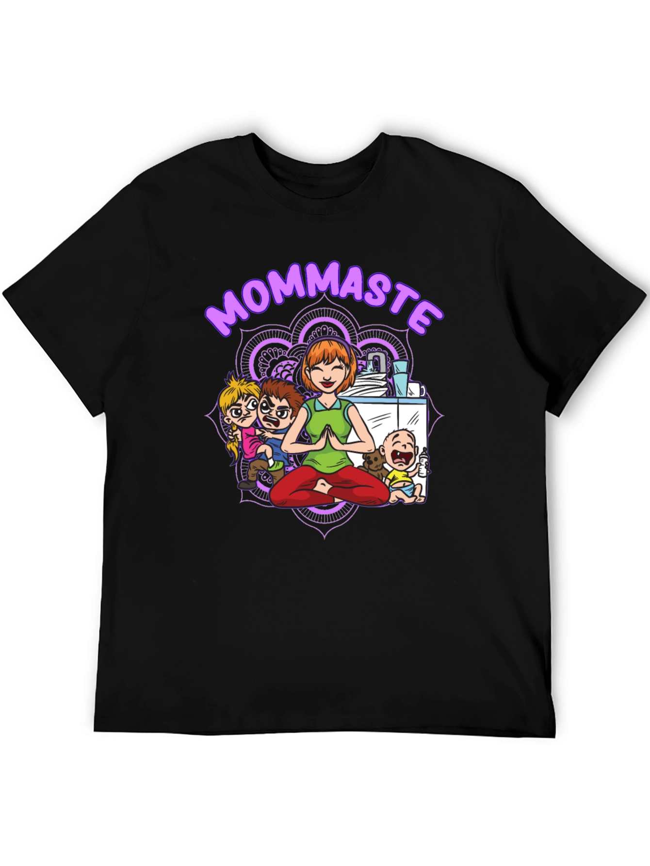 Mommaste Funny Yoga T-Shirt