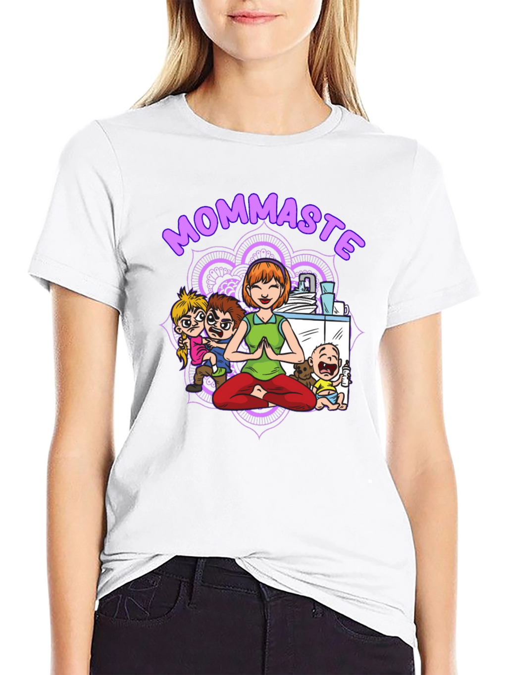 Mommaste Funny Yoga T-Shirt