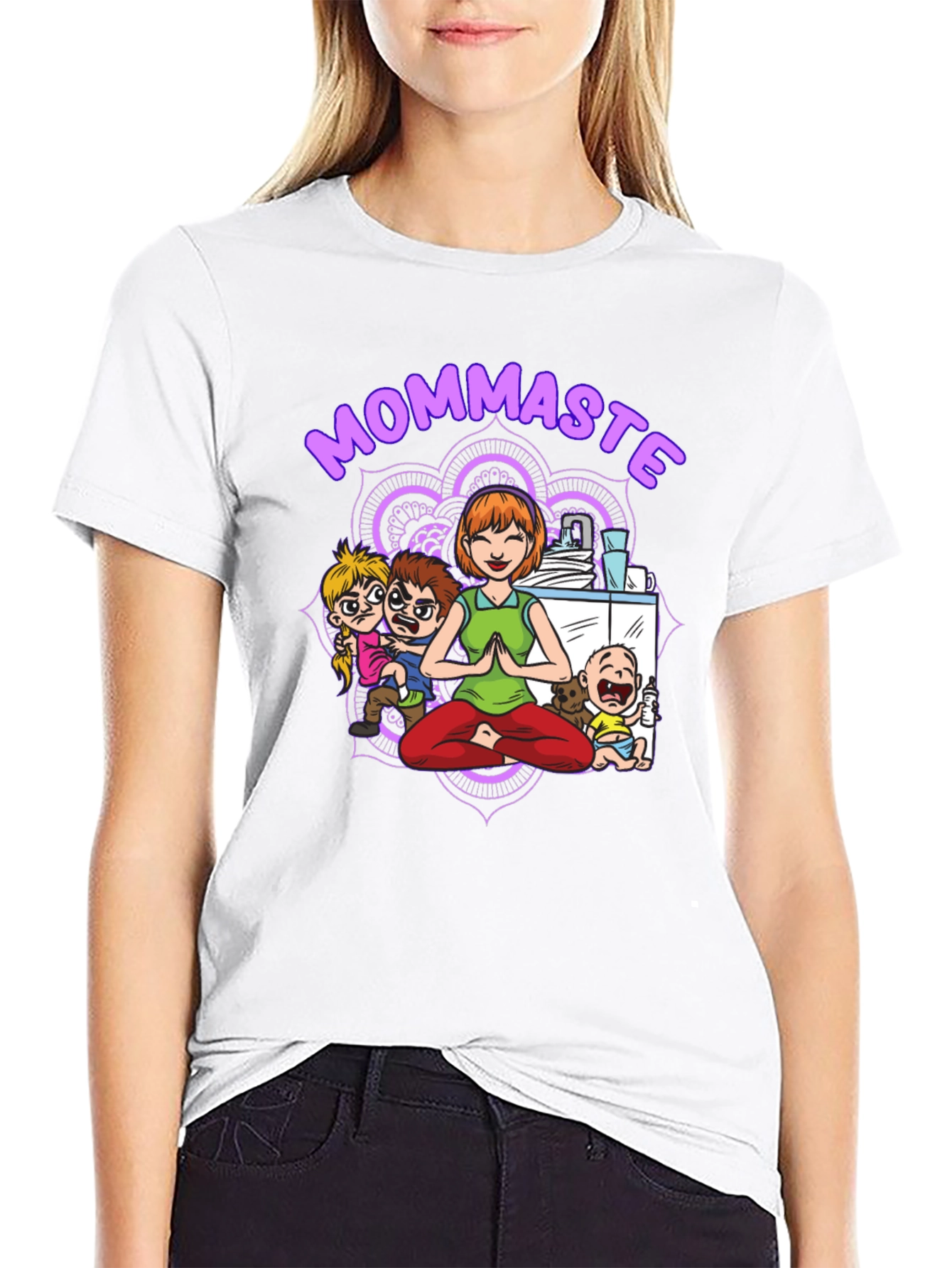 Mommaste Funny Yoga T-Shirt