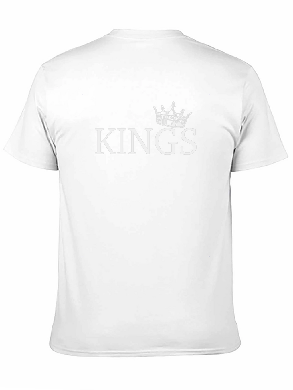 Kings Crown Graphic Tee - Black Cotton T-Shirt