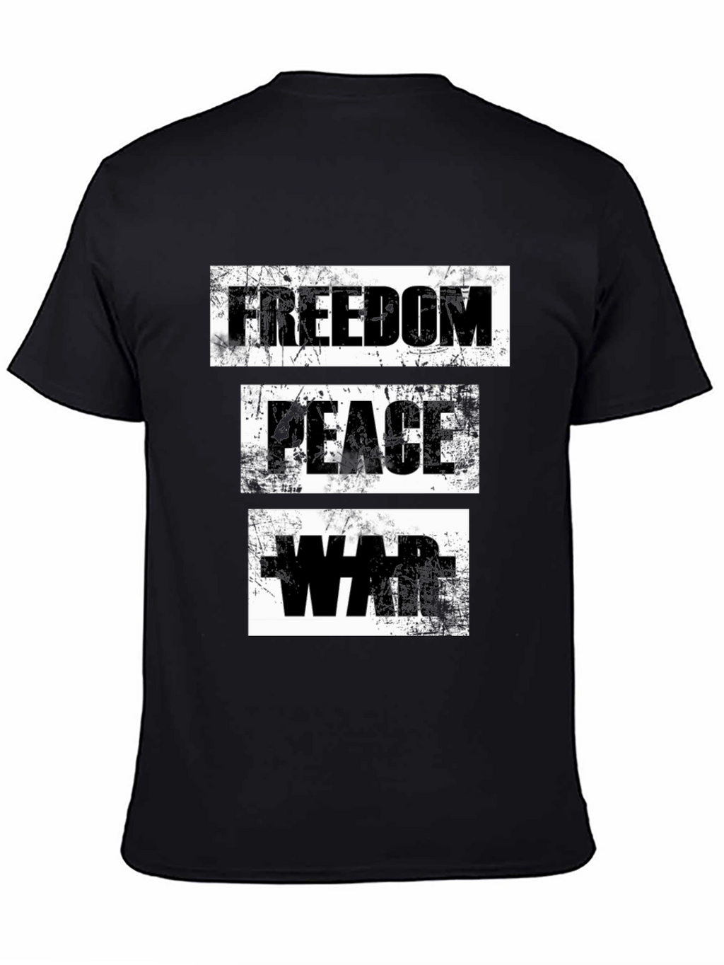 Freedom Peace War Graphic T-Shirt