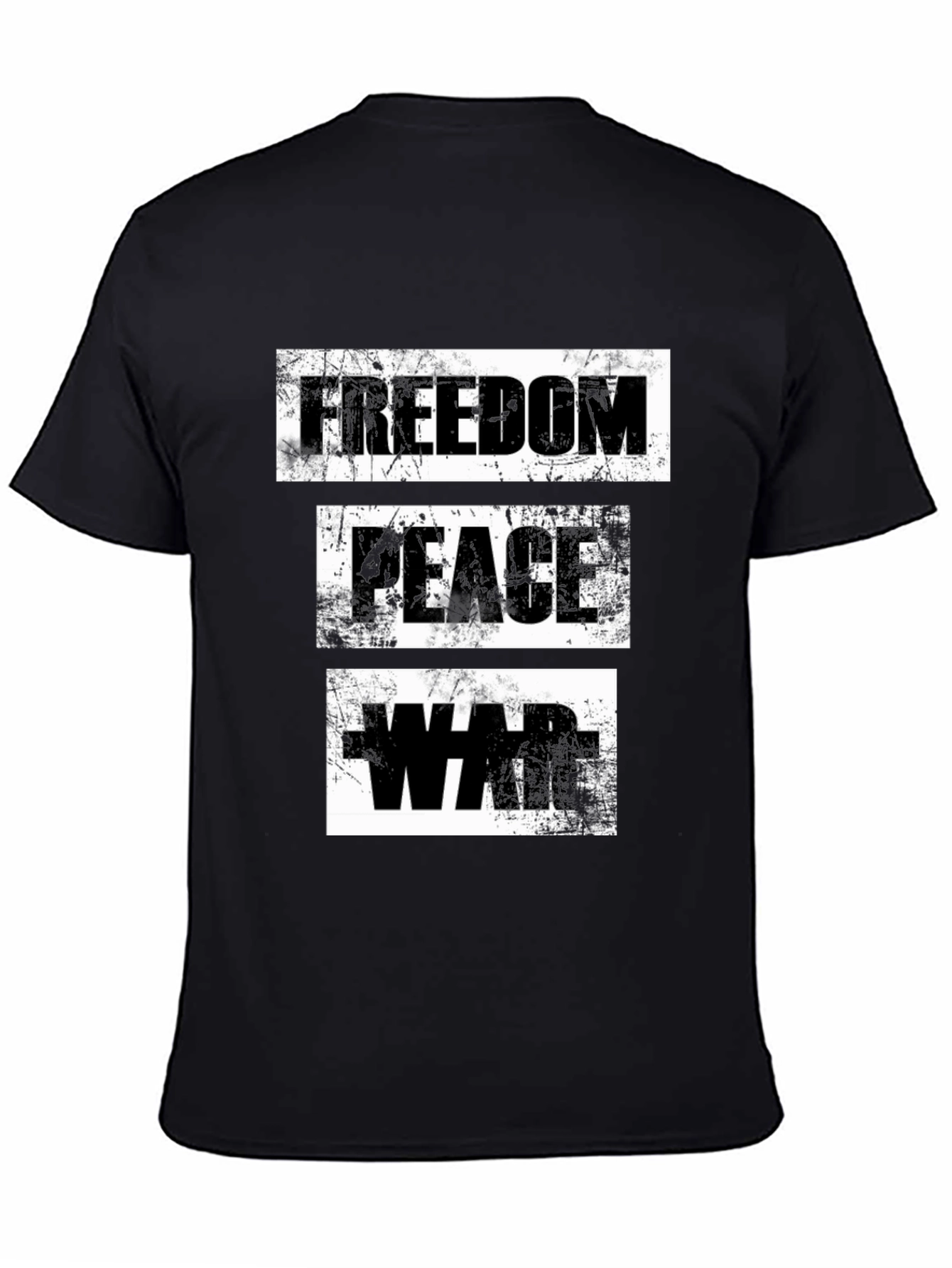 Freedom Peace War Graphic T-Shirt