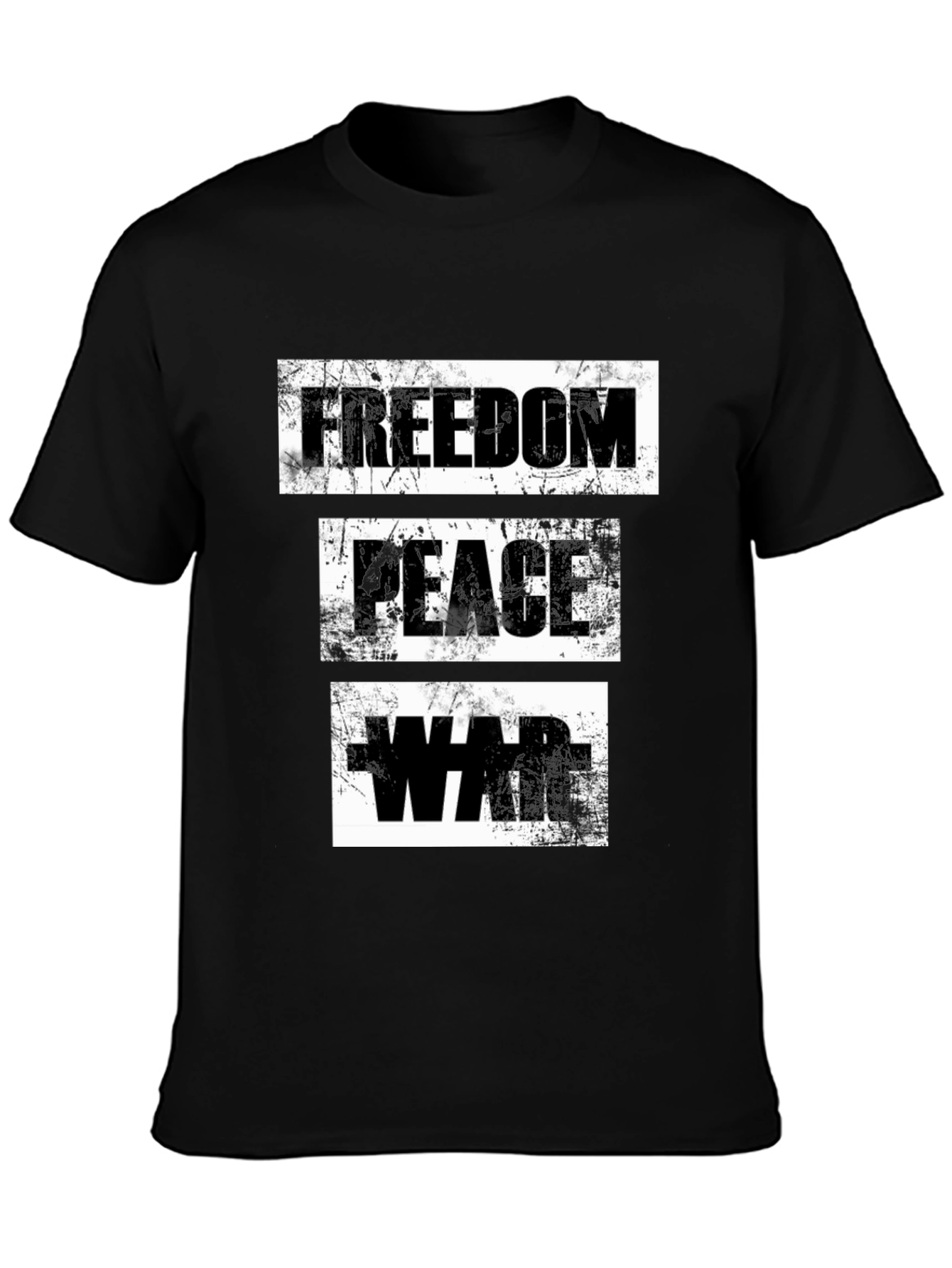 Freedom Peace War Graphic T-Shirt