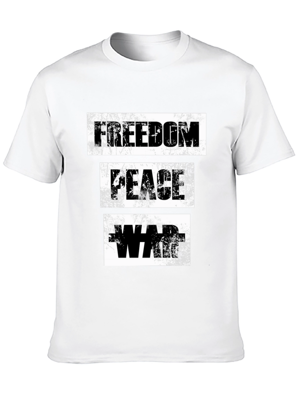 Freedom Peace War Graphic T-Shirt