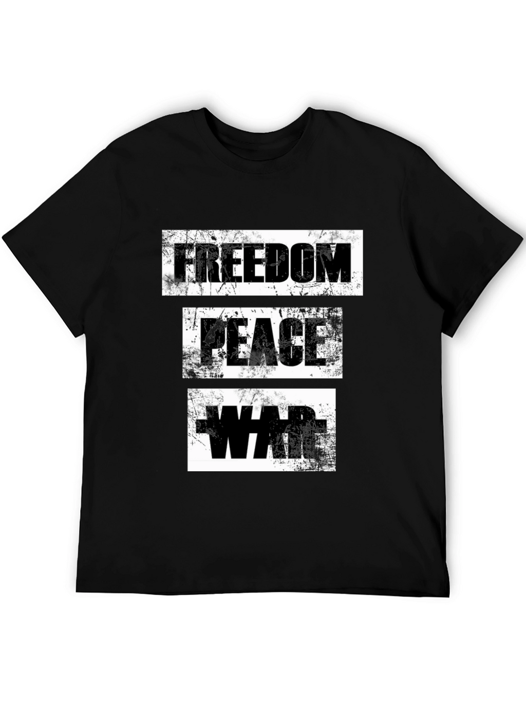 Freedom Peace War Graphic T-Shirt