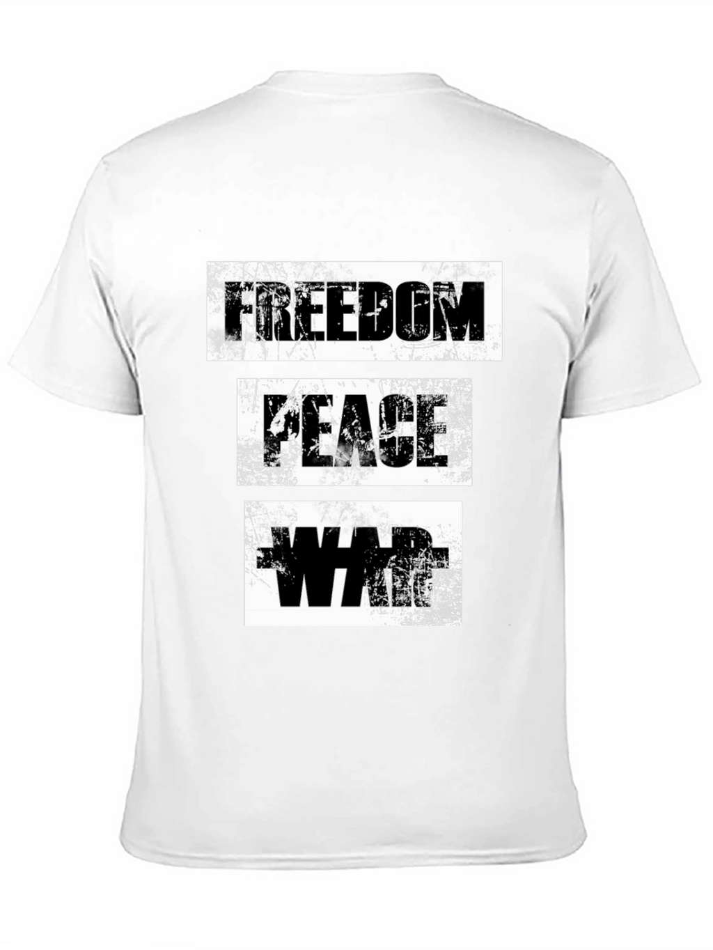 Freedom Peace War Graphic T-Shirt
