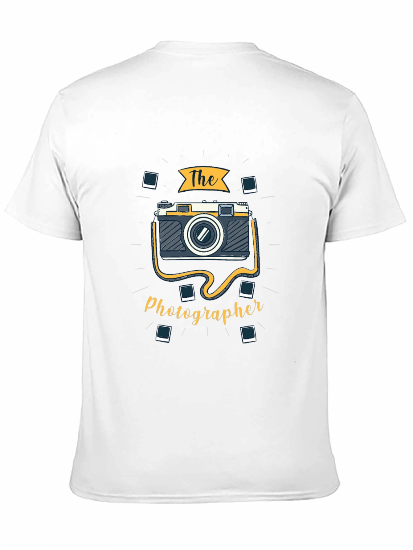 The Photographer Graphic T-Shirt - Black