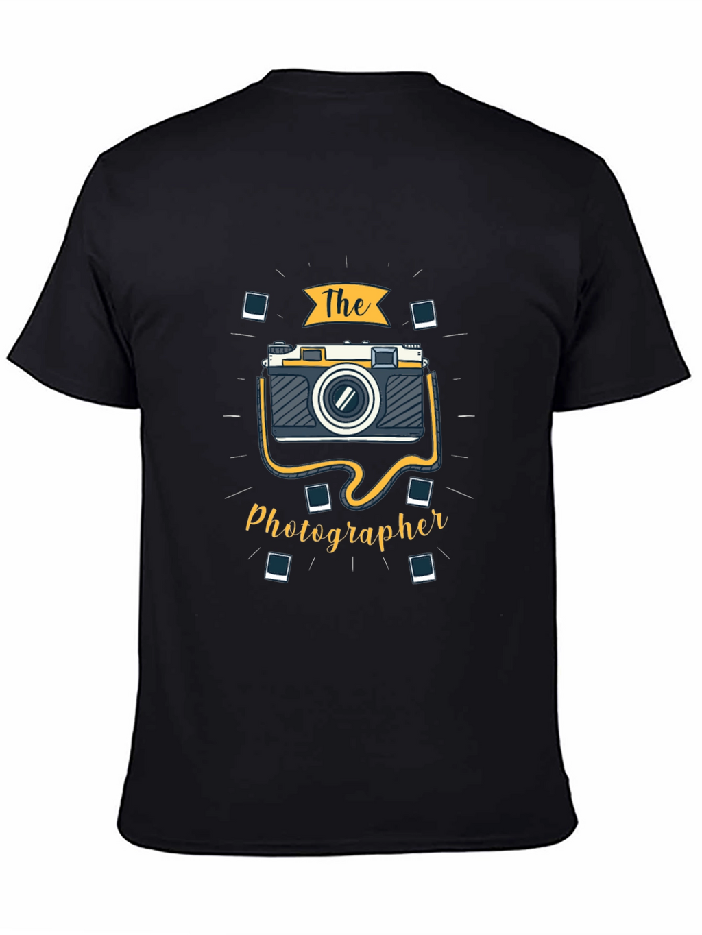 The Photographer Graphic T-Shirt - Black