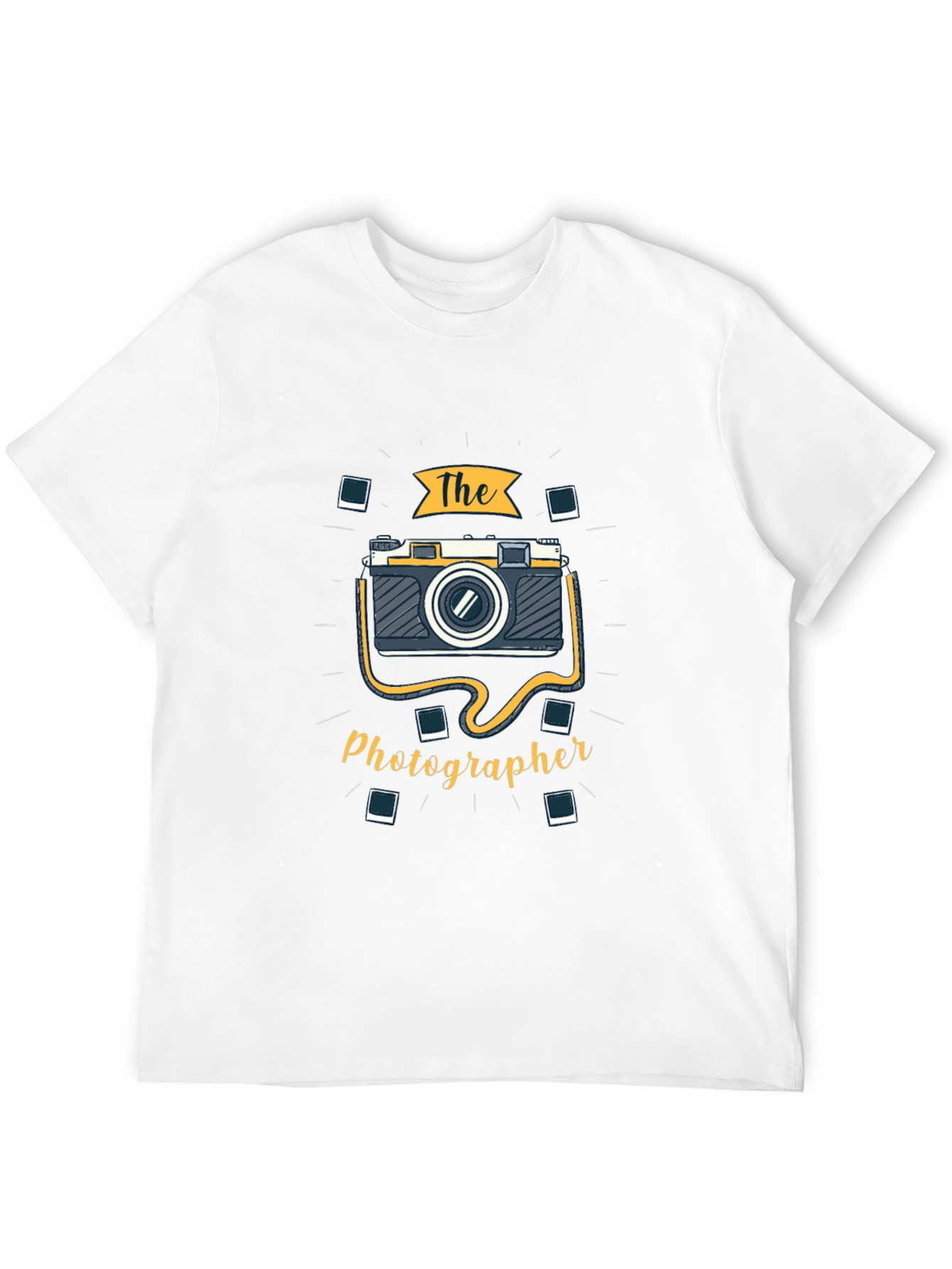 The Photographer Graphic T-Shirt - Black