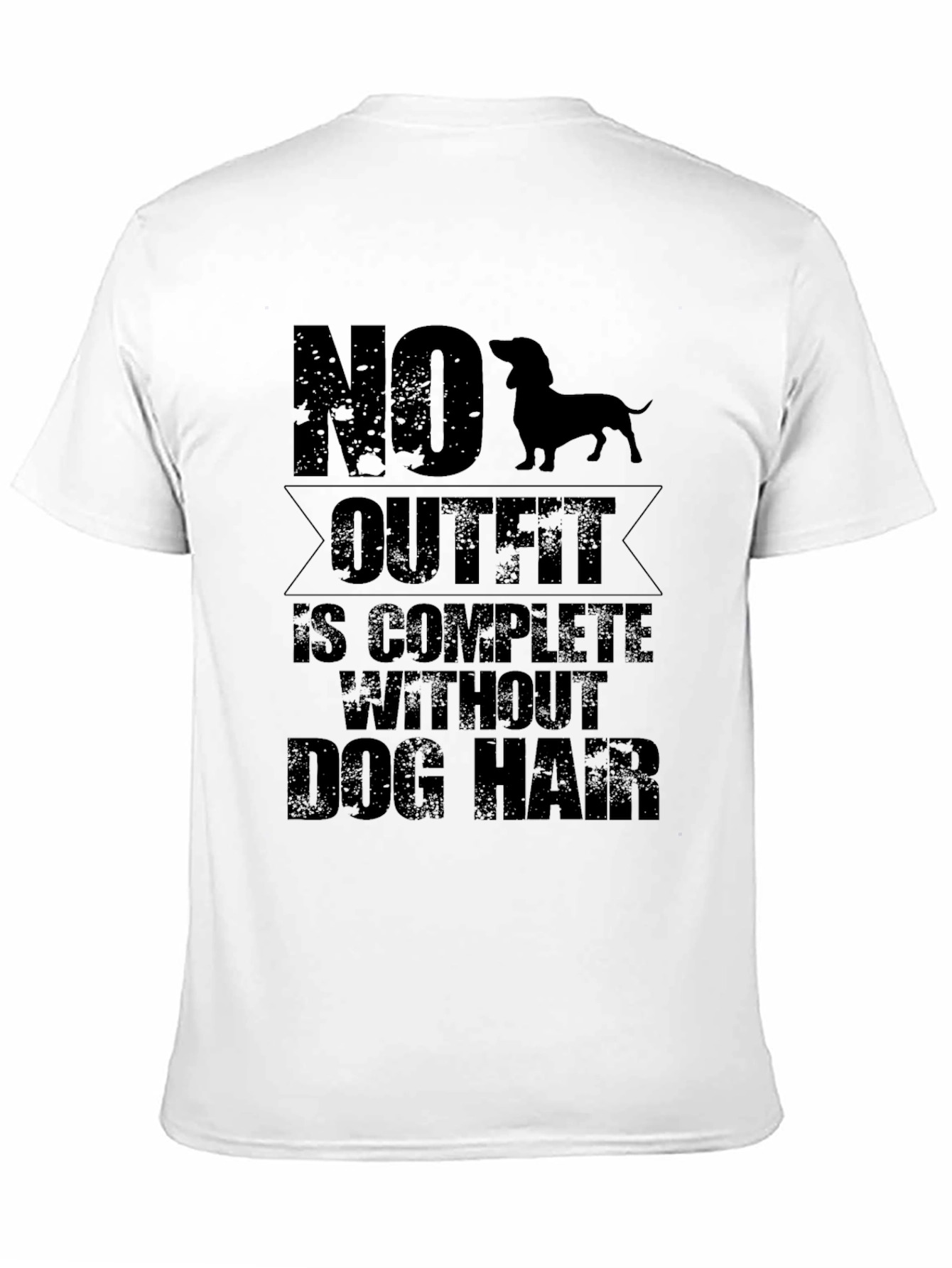 Dog Hair T-Shirt - Funny Pet Lover Tee