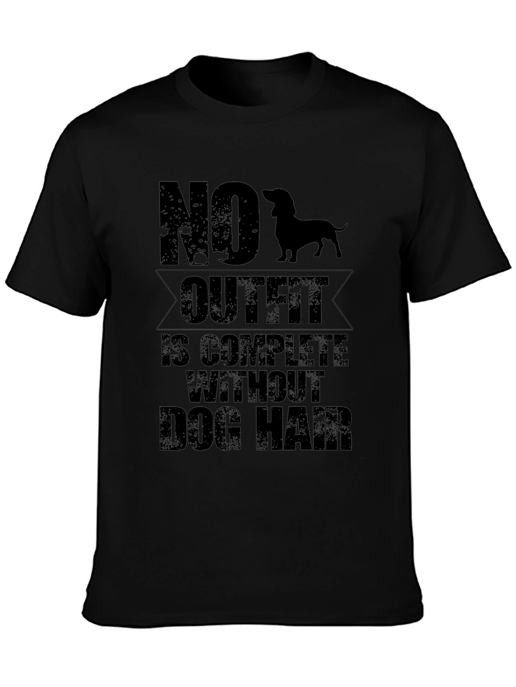 Dog Hair T-Shirt - Funny Pet Lover Tee