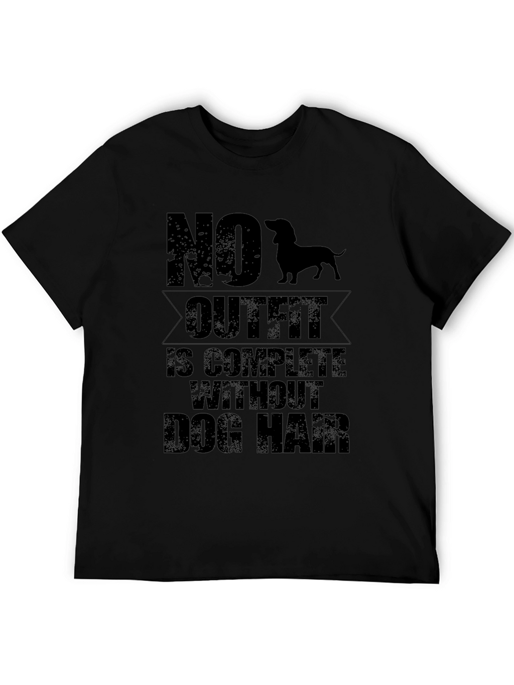 Dog Hair T-Shirt - Funny Pet Lover Tee