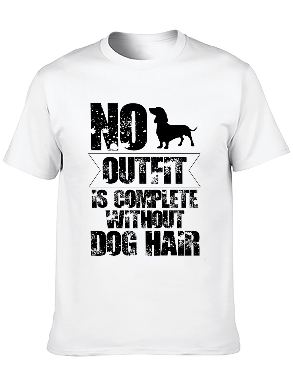 Dog Hair T-Shirt - Funny Pet Lover Tee