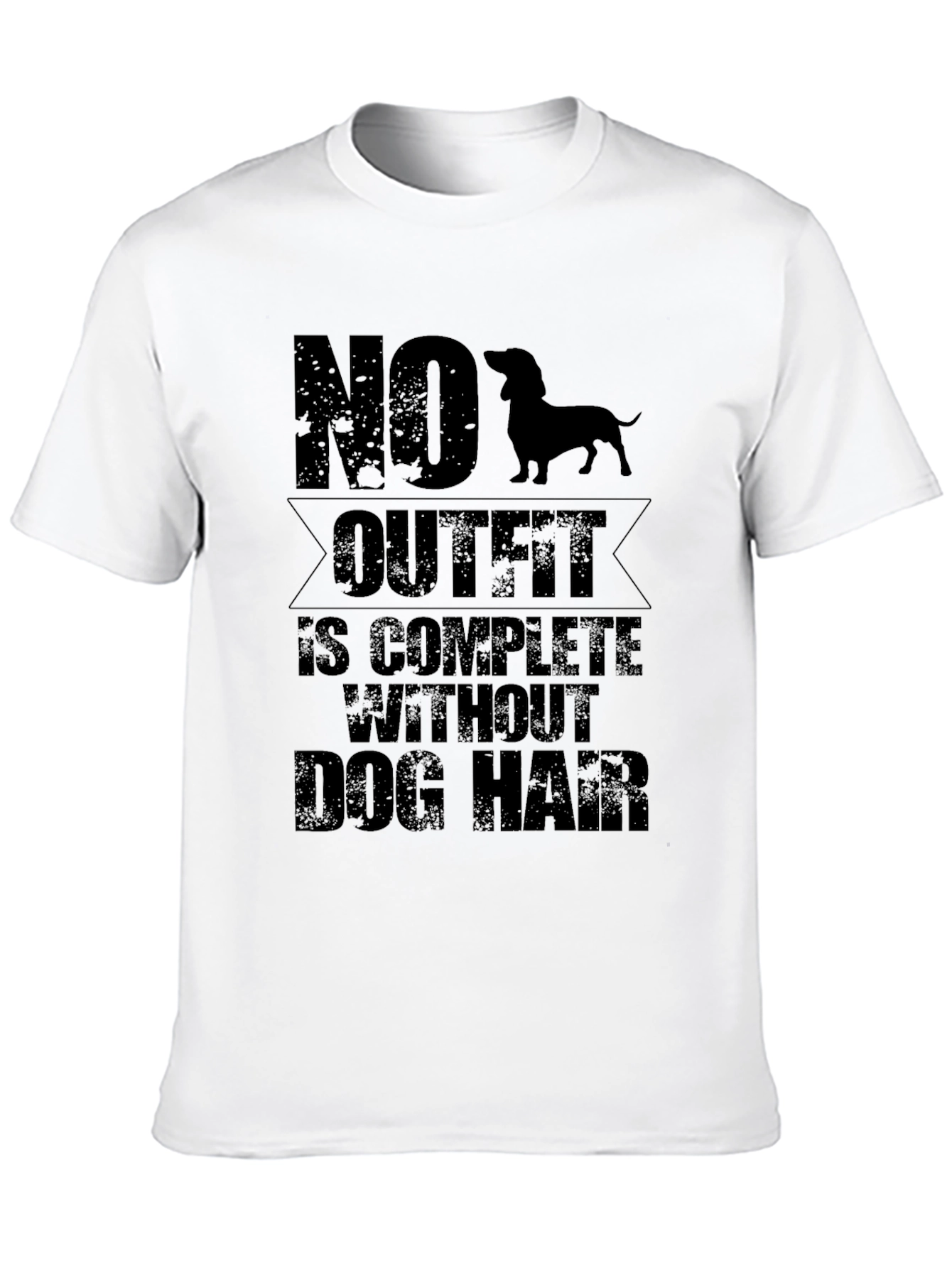 Dog Hair T-Shirt - Funny Pet Lover Tee